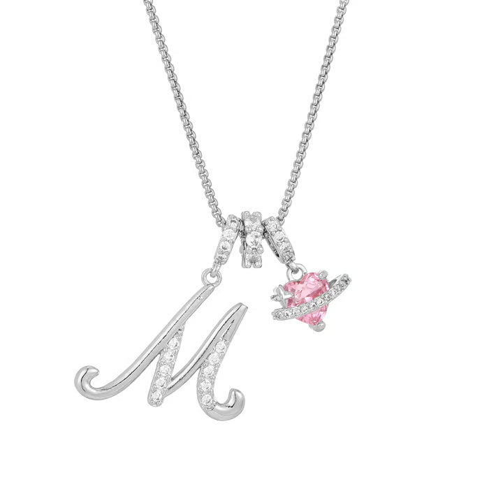 Luxe Initial Pendant Necklace | 3 - Layer Gold Design with Adjustable Length - Hartwella