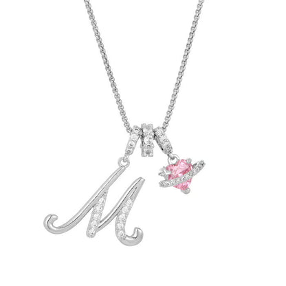 Luxe Initial Pendant Necklace | 3 - Layer Gold Design with Adjustable Length - Hartwella