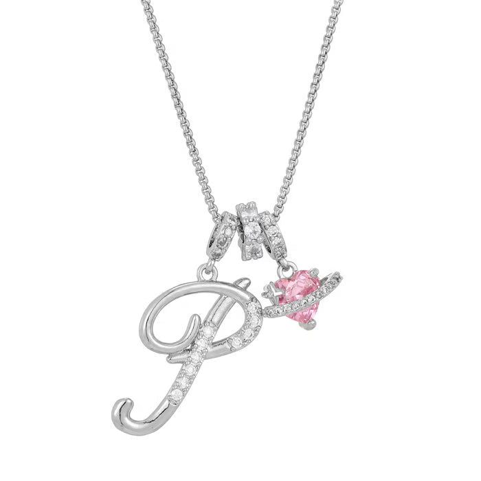 Luxe Initial Pendant Necklace | 3 - Layer Gold Design with Adjustable Length - Hartwella