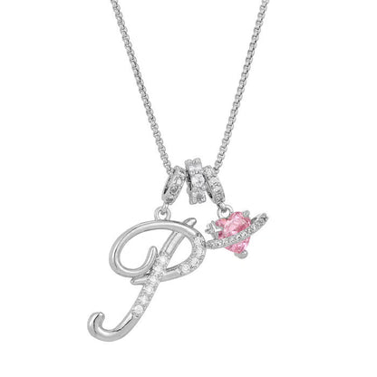 Luxe Initial Pendant Necklace | 3 - Layer Gold Design with Adjustable Length - Hartwella