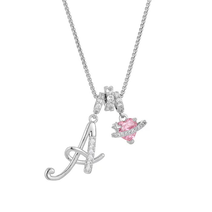 Luxe Initial Pendant Necklace | 3 - Layer Gold Design with Adjustable Length - Hartwella