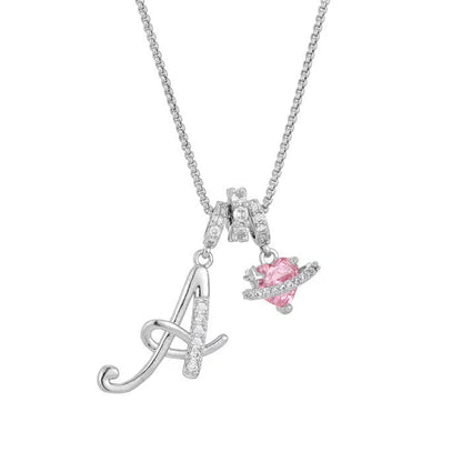 Luxe Initial Pendant Necklace | 3 - Layer Gold Design with Adjustable Length - Hartwella