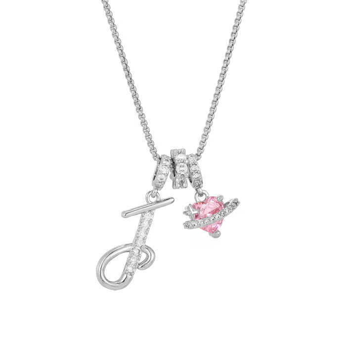 Luxe Initial Pendant Necklace | 3 - Layer Gold Design with Adjustable Length - Hartwella