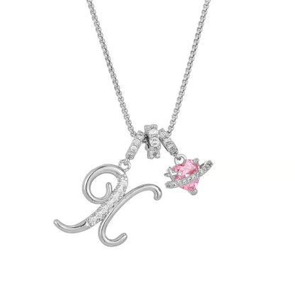 Luxe Initial Pendant Necklace | 3 - Layer Gold Design with Adjustable Length - Hartwella