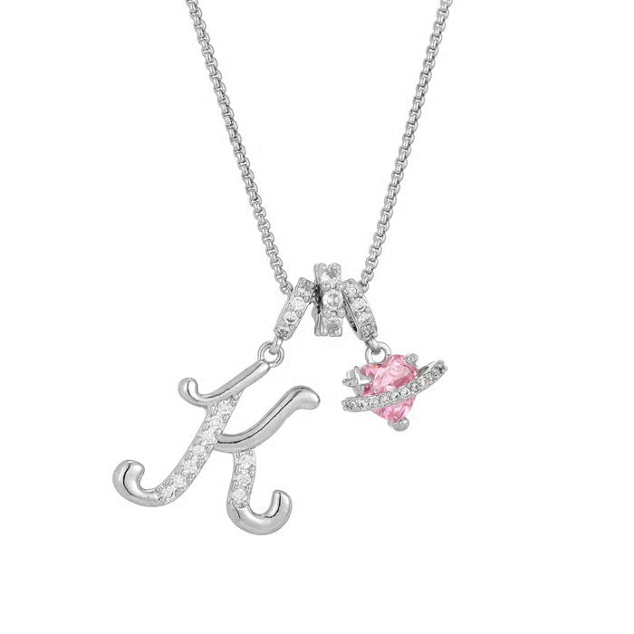 Luxe Initial Pendant Necklace | 3 - Layer Gold Design with Adjustable Length - Hartwella