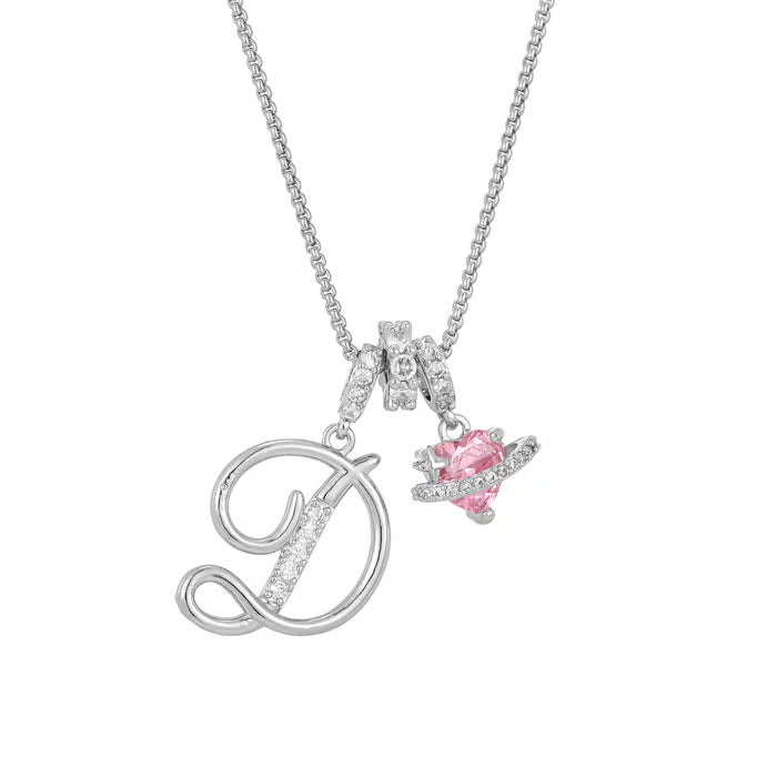 Luxe Initial Pendant Necklace | 3 - Layer Gold Design with Adjustable Length - Hartwella