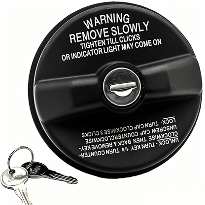 Luxe Locking Gas Cap | Durable Plastic, Secure Design, OEM Replacement - Hartwella