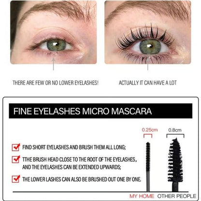 Luxe Mascara | Waterproof, Volumizing & Curling Formula for Dramatic Lashes - Hartwella