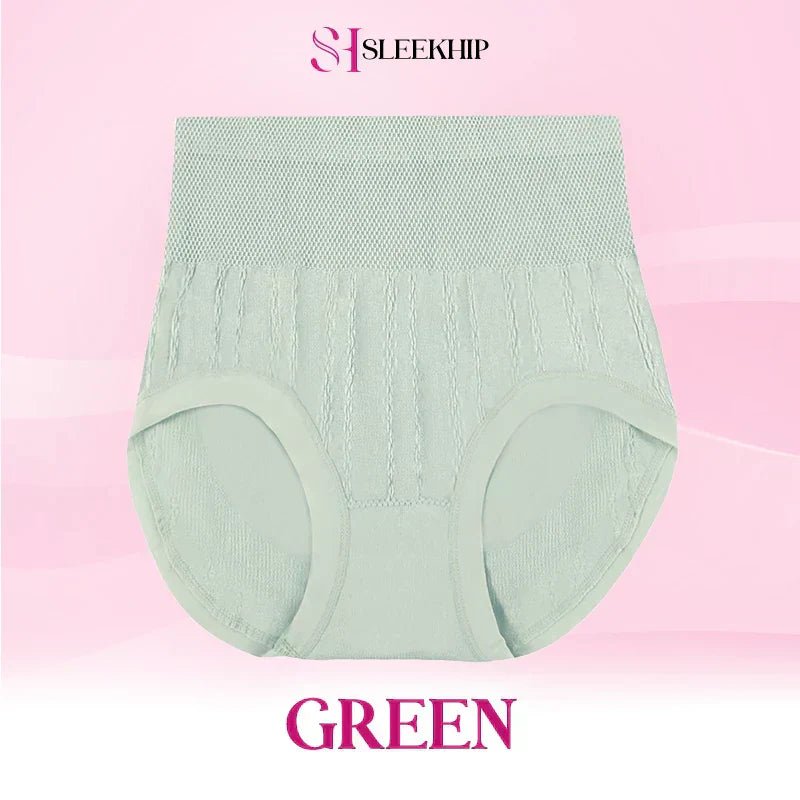 Luxe Tummy - Control Panties | Cotton, Plus Size, Leakproof - Hartwella