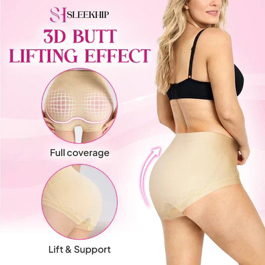 Luxe Tummy - Control Panties | Cotton, Plus Size, Leakproof - Hartwella