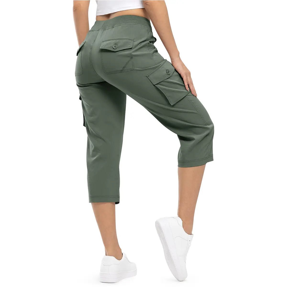 Luxe Women's Capris | Lightweight, Comfortable Fit with Spacious Pockets - Hartwella