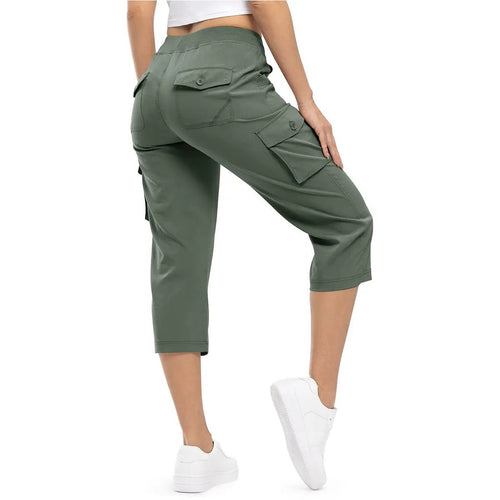 Luxe Women's Capris | Lightweight, Comfortable Fit with Spacious Pockets - Hartwella