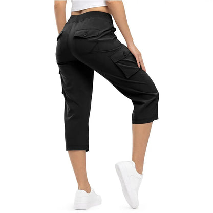 Luxe Women's Capris | Lightweight, Comfortable Fit with Spacious Pockets - Hartwella