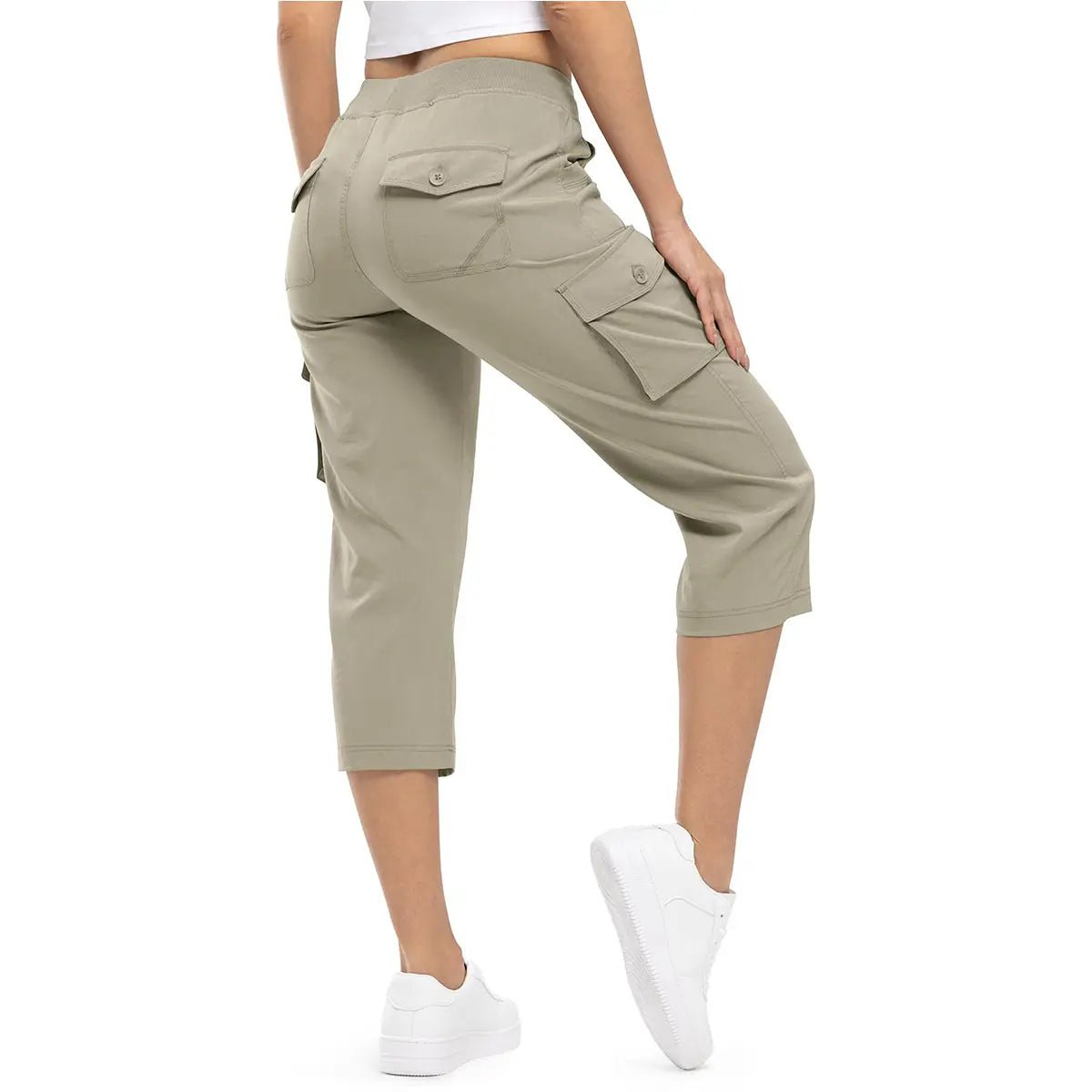 Luxe Women's Capris | Lightweight, Comfortable Fit with Spacious Pockets - Hartwella