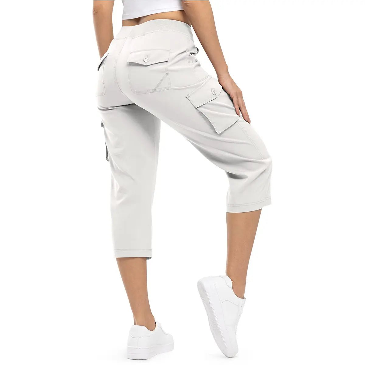 Luxe Women's Capris | Lightweight, Comfortable Fit with Spacious Pockets - Hartwella