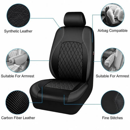 LuxeGuard Car Seat Protector | Durable Waterproof Cover for Pets and Families - Hartwella