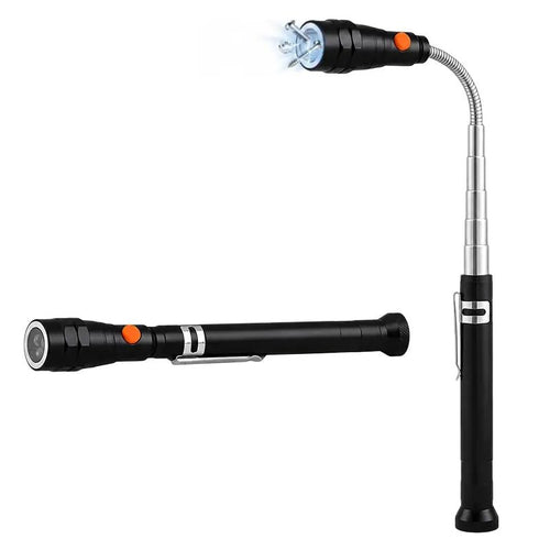 Lynx Magnetic Pickup Tool | Telescoping, LED Light, Flexible - Hartwella