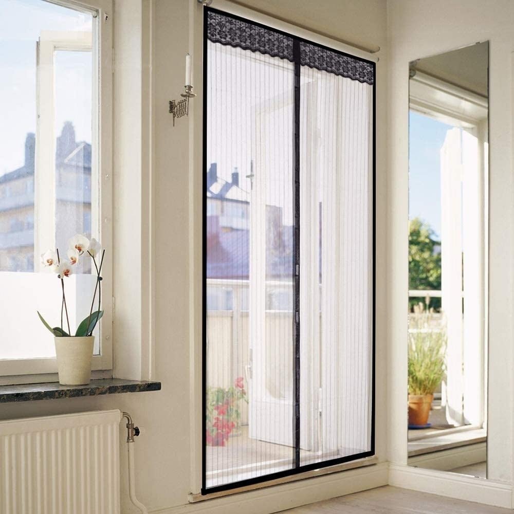 Magma Magnetic Screen Door | Hands - Free, Durable Mesh, Insect - Blocking - Hartwella