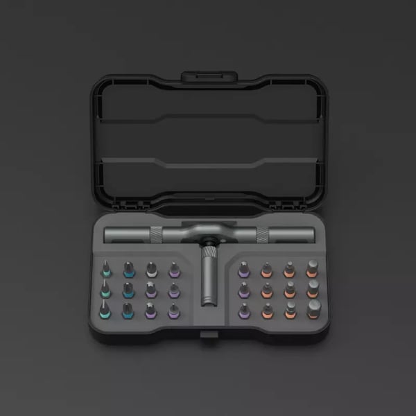 MagnaFix Screwdriver Set | 24 - in - 1 Ratcheting Tool - Hartwella