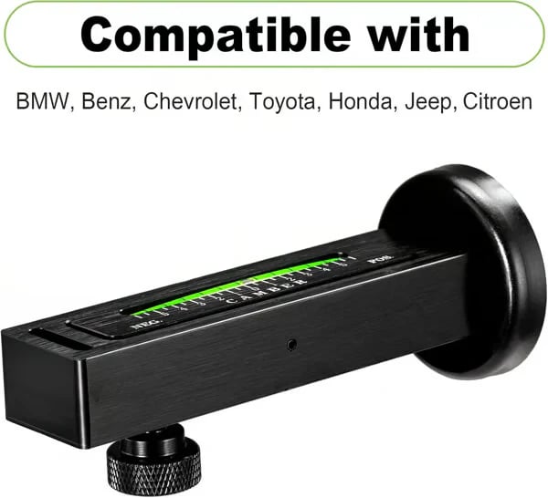 MagnaGauge Alignment Tool | Adjustable Magnetic Camber Gauge - Hartwella