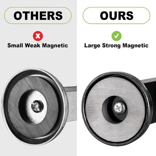 MagnaGauge Alignment Tool | Adjustable Magnetic Camber Gauge - Hartwella