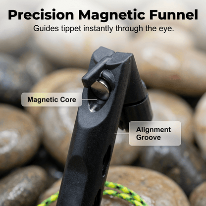 Manta Fly Threader | Magnetic Precision Tool, Durable Plastic - Hartwella