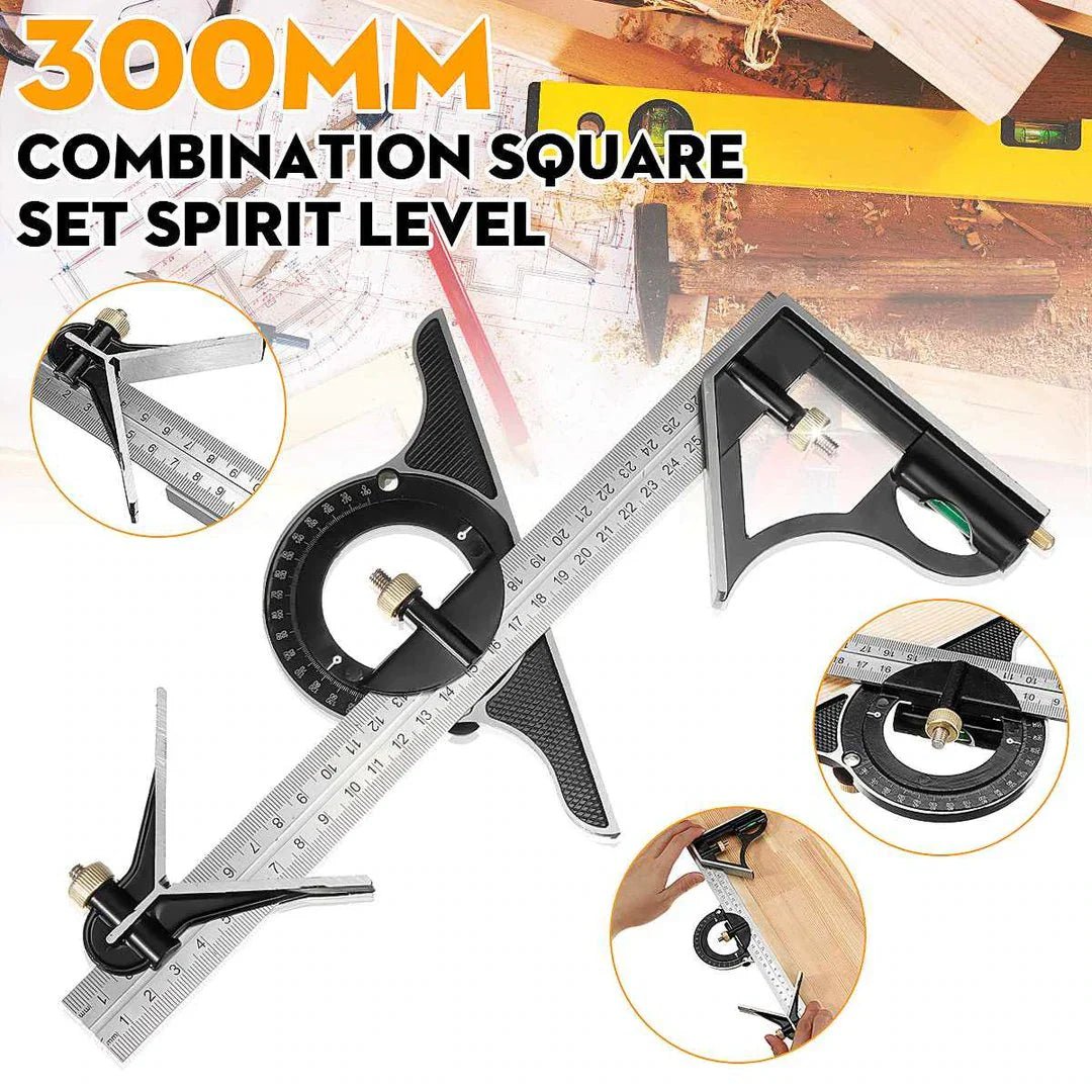 Maverick Angle Ruler Set | Stainless Steel, Precision Measurement Tools - Hartwella