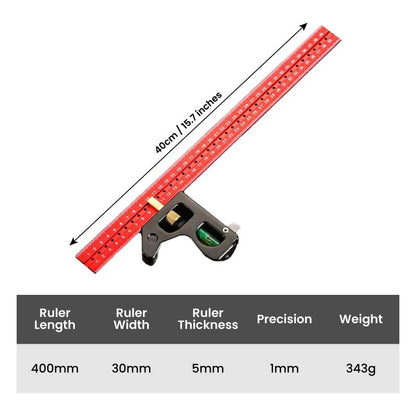 Maverick Angle Ruler Set | Stainless Steel, Precision Measurement Tools - Hartwella