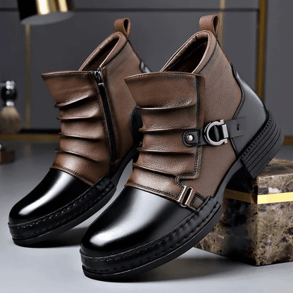 Maverick Ankle Boots | Genuine Leather, Stylish Design - Hartwella