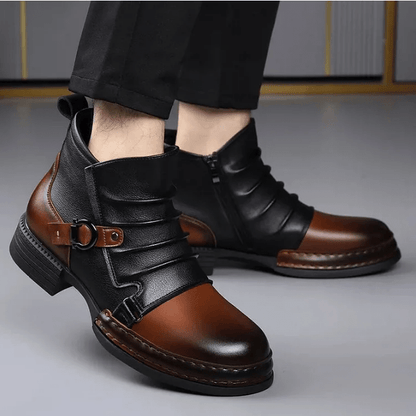 Maverick Ankle Boots | Genuine Leather, Stylish Design - Hartwella