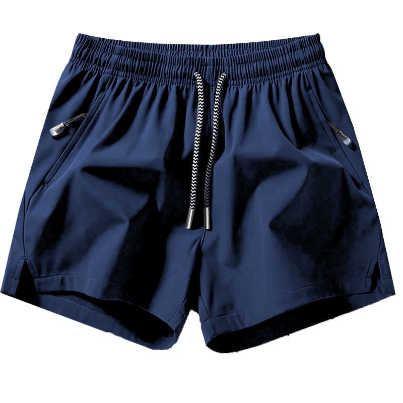 Maverick Athletic Shorts | Quick - Dry, Zipper Pockets, Lightweight Gym Wear - Hartwella