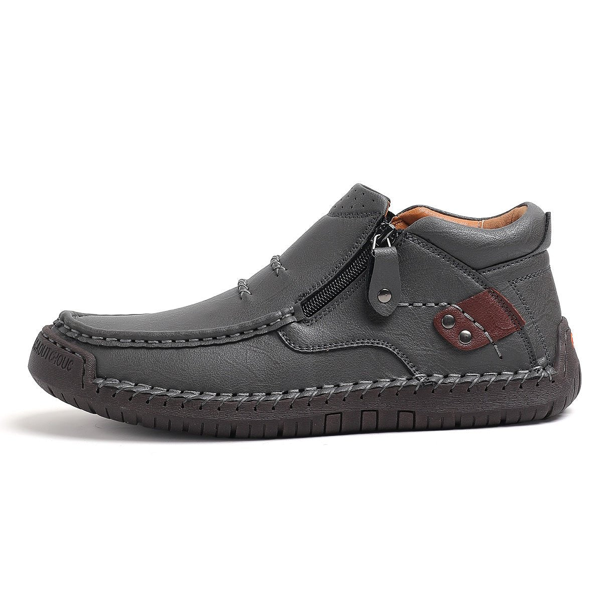 Maverick Black Leather Boots | Handmade, Waterproof, Slip-On - Hartwella