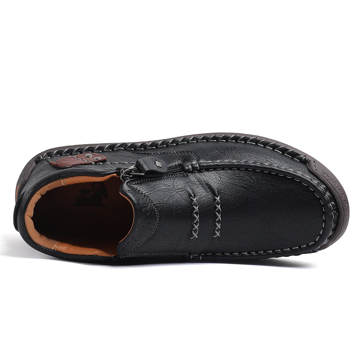 Maverick Black Leather Boots | Handmade, Waterproof, Slip-On - Hartwella