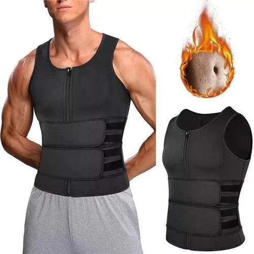 Maverick Body Shaper Vest | Double Belt, Waist Sculpting - Hartwella