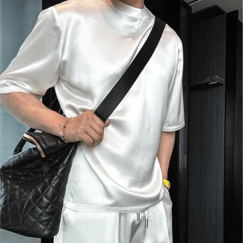 Maverick Men's Casual Set | Mercerized Cotton, Breathable Comfort - Hartwella