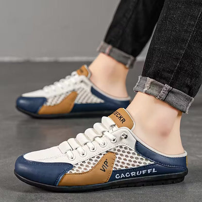 Maverick Mens Casual Shoes | Premium Leather, Orthopaedic Support - Hartwella