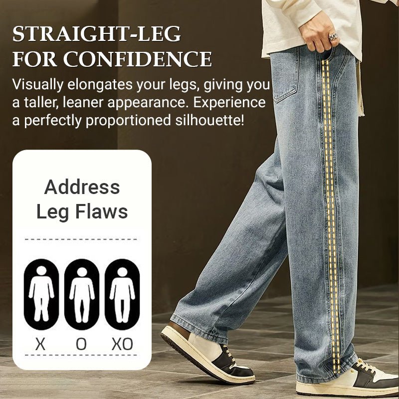 Maverick Men's Jeans | Loose Straight Fit - Hartwella
