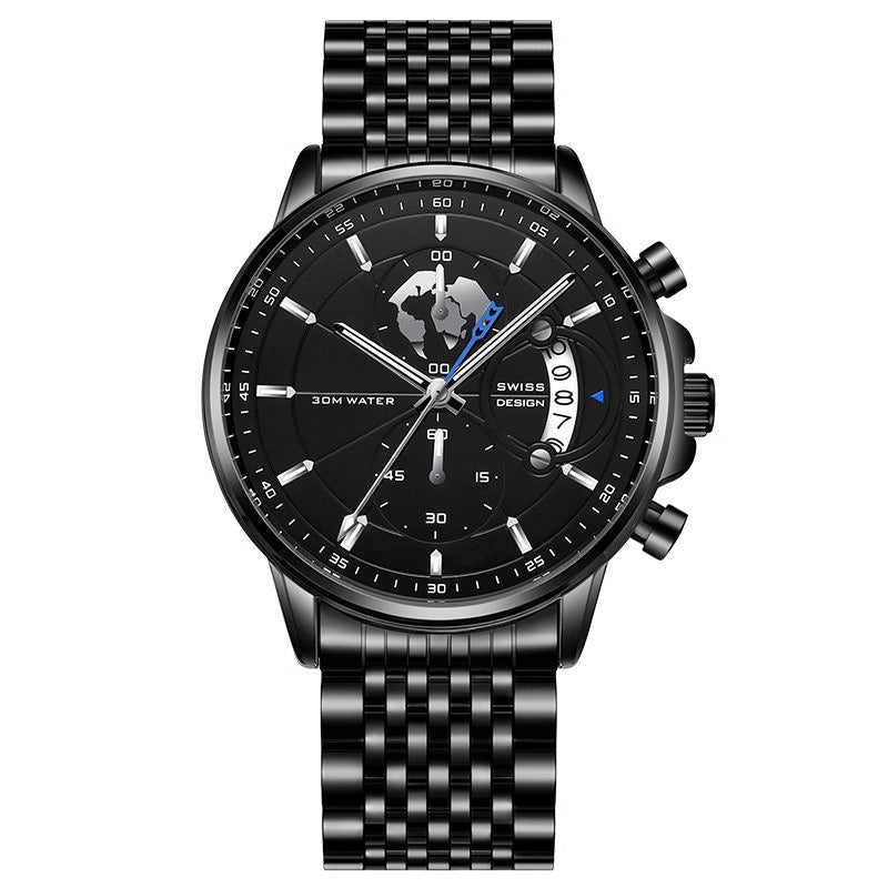 Maverick Men's Watch | Luminous, Water - Resistant - Hartwella