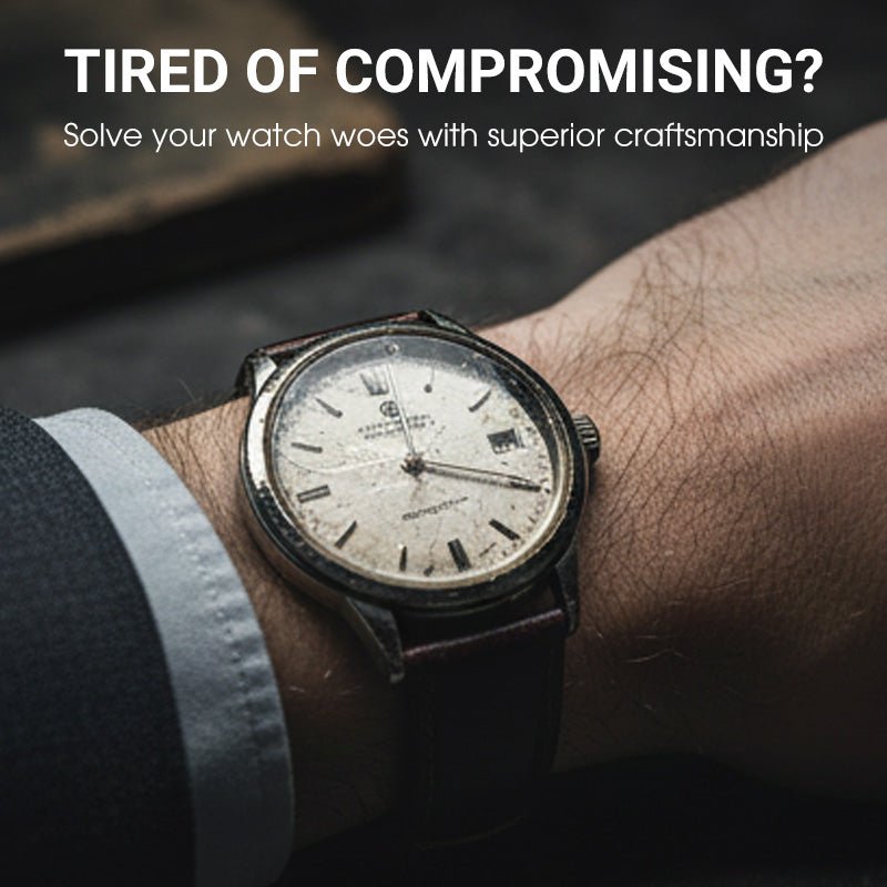 Maverick Men's Watch | Luminous, Water - Resistant - Hartwella