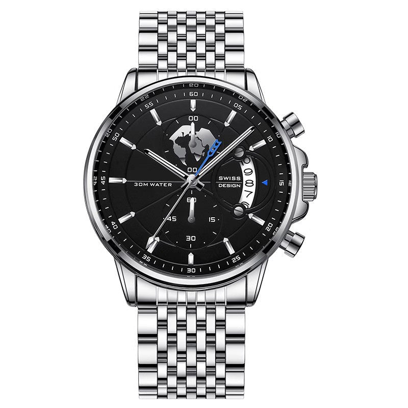 Maverick Men's Watch | Luminous, Water - Resistant - Hartwella