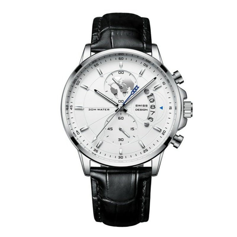 Maverick Men's Watch | Luminous, Water - Resistant - Hartwella