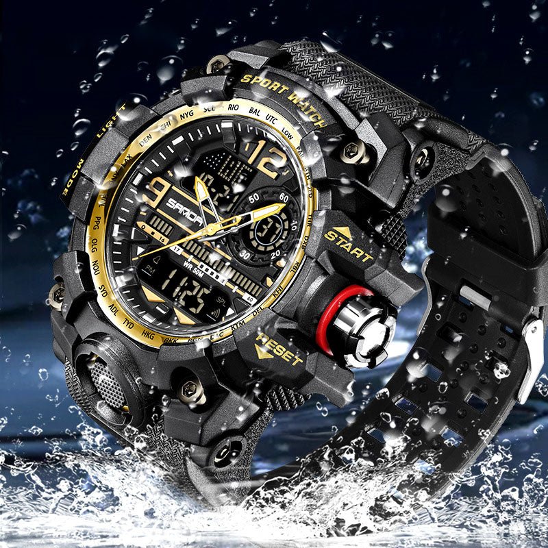 Maverick Men's Watch | Multifunctional, Waterproof, Luminous Display - Hartwella