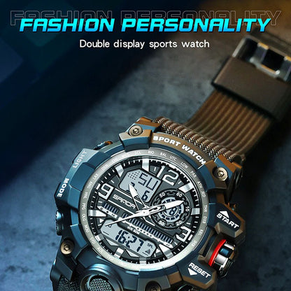 Maverick Men's Watch | Multifunctional, Waterproof, Luminous Display - Hartwella