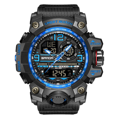 Maverick Men's Watch | Multifunctional, Waterproof, Luminous Display - Hartwella