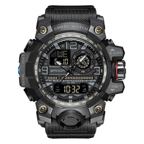 Maverick Men's Watch | Multifunctional, Waterproof, Luminous Display - Hartwella