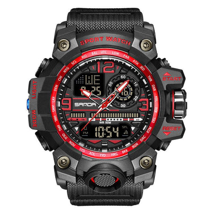 Maverick Men's Watch | Multifunctional, Waterproof, Luminous Display - Hartwella