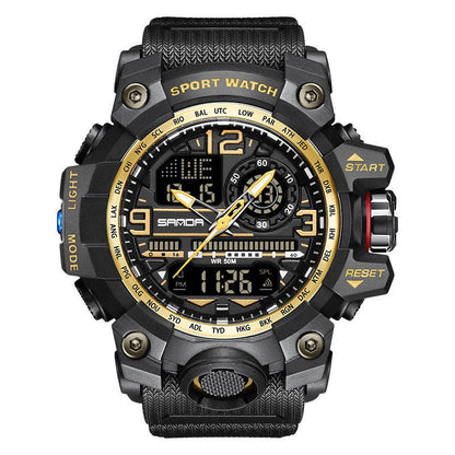Maverick Men's Watch | Multifunctional, Waterproof, Luminous Display - Hartwella