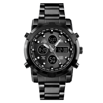 Maverick Military Watch | Analog - Digital, Waterproof, 48mm Dial for Men - Hartwella