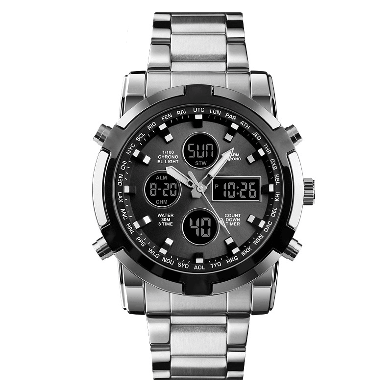 Maverick Military Watch | Analog - Digital, Waterproof, 48mm Dial for Men - Hartwella