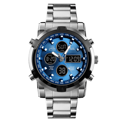 Maverick Military Watch | Analog - Digital, Waterproof, 48mm Dial for Men - Hartwella